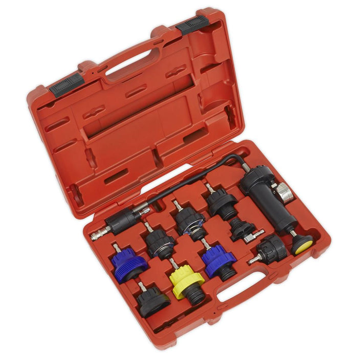 Sealey Cooling System Pressure Test Kit 10pc VS0013 Sealey - Town Tools 