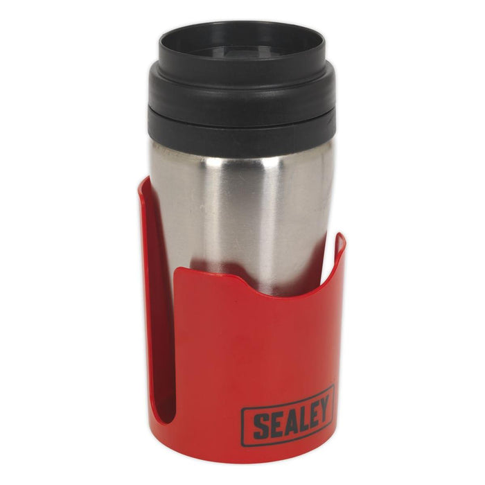 Sealey Magnetic Cup/Can Holder Red APCH Sealey - Town Tools 