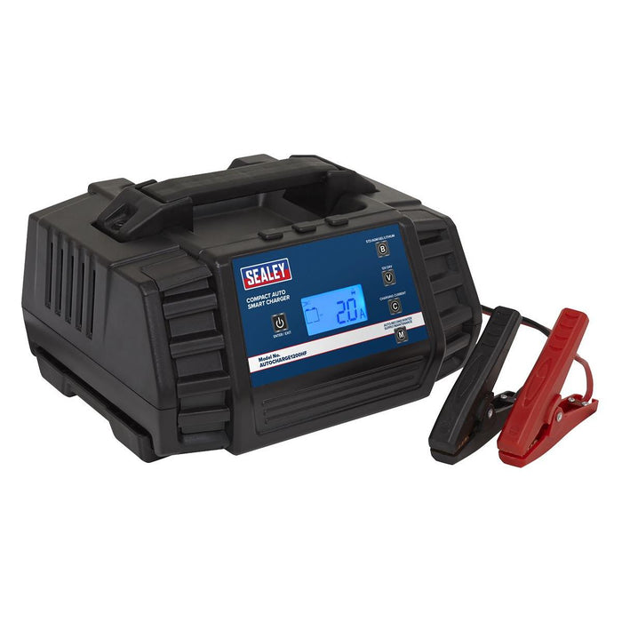 Sealey Compact Auto Smart Charger & Maintainer 12A 12/24V AUTOCHARGE1200HF Sealey - Town Tools 