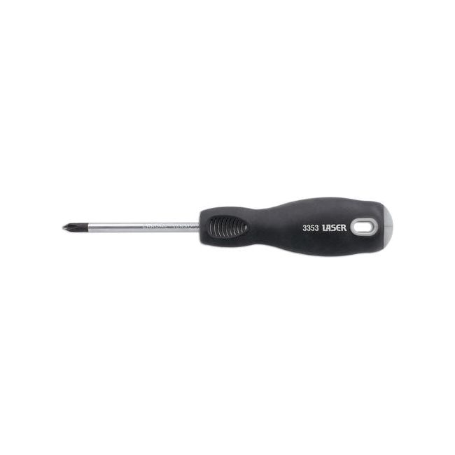 Laser Phillips Screwdriver Ph1 x 75mm 3353 Laser - Town Tools 