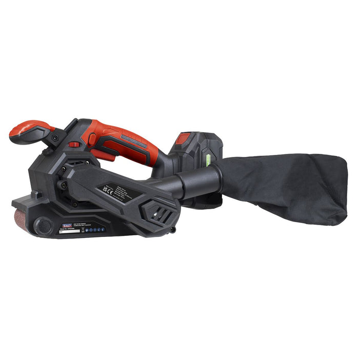 Sealey SV20 Series 76mm Cordless Belt Sander 20V - Body Only CP20VBS Sealey - Town Tools 