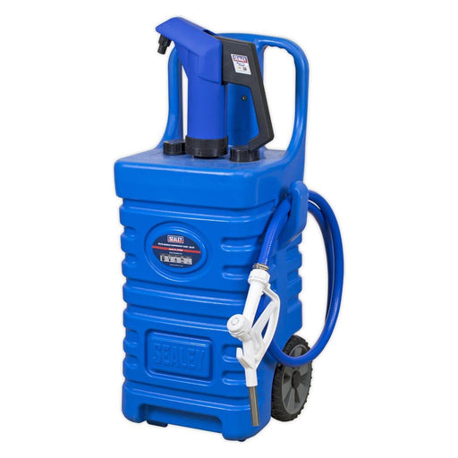 Sealey Mobile Dispensing Tank 55L with AdBlueï Pump Blue DT55BCOMBO1 Sealey - Town Tools 
