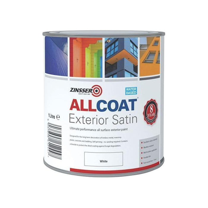 Zinsser AllCoat® Exterior White 1 litre Zinsser - Town Tools