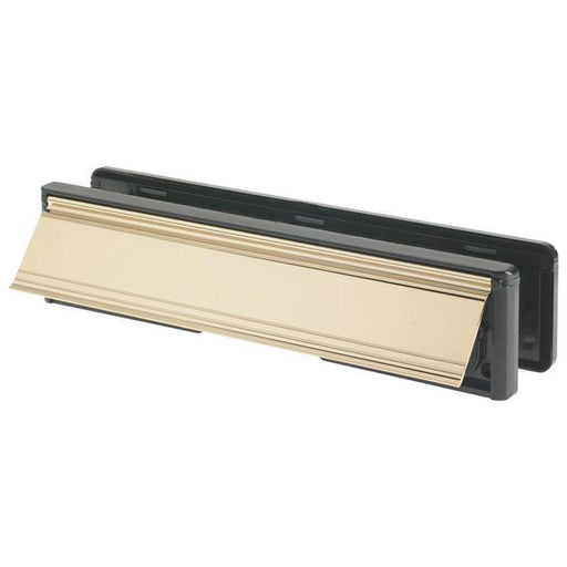 Yale Locks Letter Plate PVD Gold (Visi-Packed) 300mm (12in) Yale Locks - Town Tools