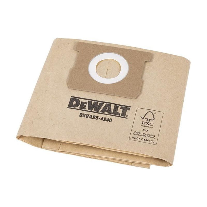 Dewalt Vacuum DXVA25-4240 Dust Bag (Pack 3) DEWALT Vacuum - Town Tools
