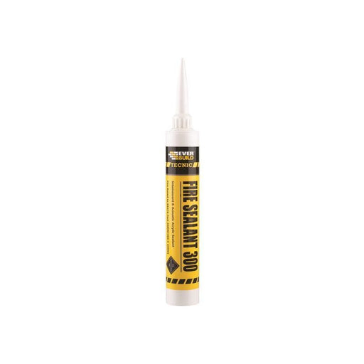 Everbuild Sika Tecnic Fire Intumescent Sealant 300 Grey 380ml Everbuild Sika - Town Tools