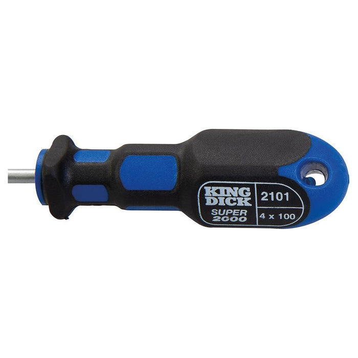 King Dick Screwdriver Slotted 4 x 100mm King Dick - Town Tools 