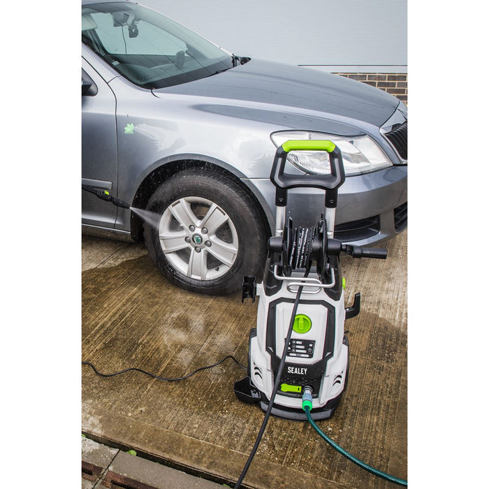 Lance Controlled Pressure Washer with TSS & Rotablast Nozzle 170bar 450L/hr Sealey - Town Tools 