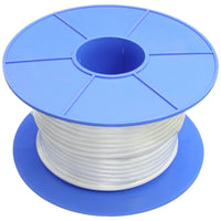 Connect White 3 Core Mains Cable  6A 50m 30673