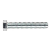 Sealey HT Setscrew M16 x 100mm 8.8 Zinc Pack of 5 SS16100