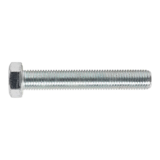 Sealey HT Setscrew M16 x 100mm 8.8 Zinc Pack of 5 SS16100 Sealey - Town Tools 