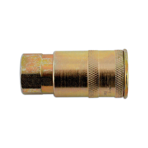 Connect Fastflow Single Action Airline Coupling, Female 1/4" BSP 3pc 30952 Tool Connection - Town Tools 