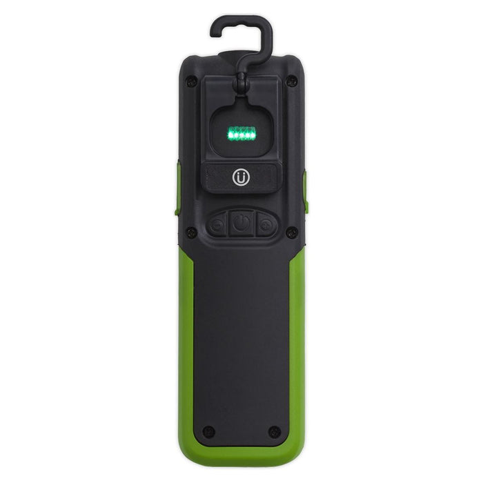 Sealey Rechargeable Inspection Light 5W COB & 3W SMD LED with Power Bank Green Sealey - Town Tools 