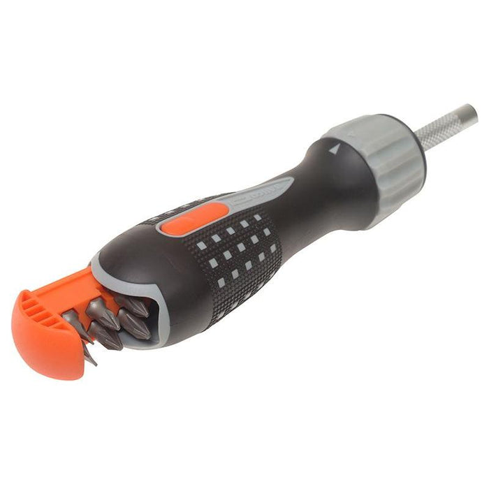 Bahco 808050L LED Ratchet Screwdriver & 6 Bits Bahco - Town Tools