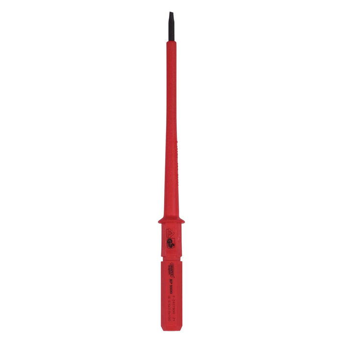 Draper XP1000 VDE Plain Slot Interchangeable Screwdriver Blade, 3 x 100mm Draper - Town Tools 