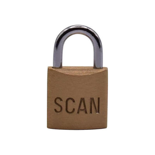 Scan Brass Padlock 20mm Scan - Town Tools