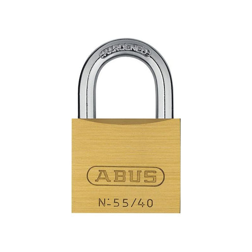 Abus Mechanical 55/40mm Brass Padlock Carded ABUS Mechanical - Town Tools