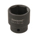 Silverline Impact Socket 1/2" Drive 6pt Metric 32mm Silverline - Town Tools 