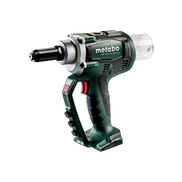 Metabo NP 18 LTX BL 5.0 Brushless Rivet Gun + metaBOX 18V Bare Unit Metabo - Town Tools