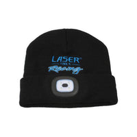 Laser Laser Tools Racing Beanie Hat with Rechargeable Lamp 6899