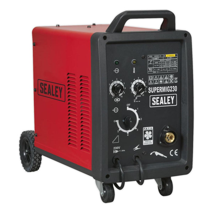 Sealey Professional MIG Welder 230A 230V with Binzelï Euro Torch SUPERMIG230 Sealey - Town Tools 