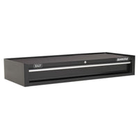 Sealey Mid-Box 1 Drawer with Ball-Bearing Slides Heavy-Duty- Black AP41119B