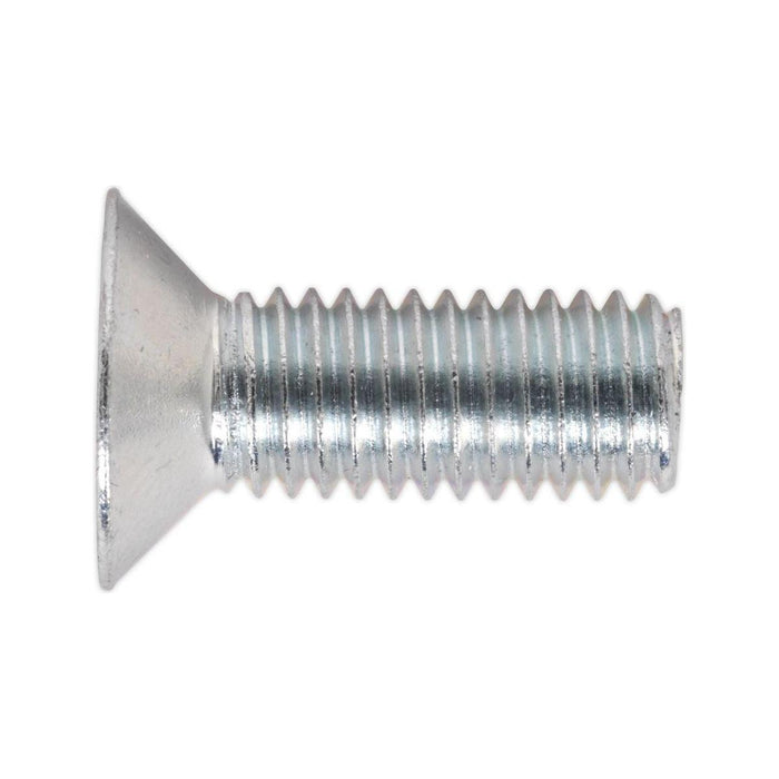Sealey Machine Screw M8 x 20mm Countersunk Pozi Zinc Pack of 50 MSC820 Sealey - Town Tools 