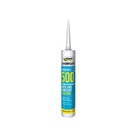 Everbuild Sika 500 Bath & Sanitary Silicone Sealant Ivory 290ml