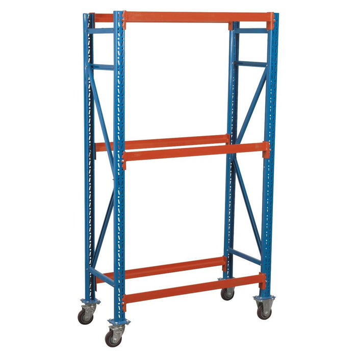 Sealey Two-Level Mobile Tyre Rack 200kg Capacity Per Level STR007 Sealey - Town Tools 