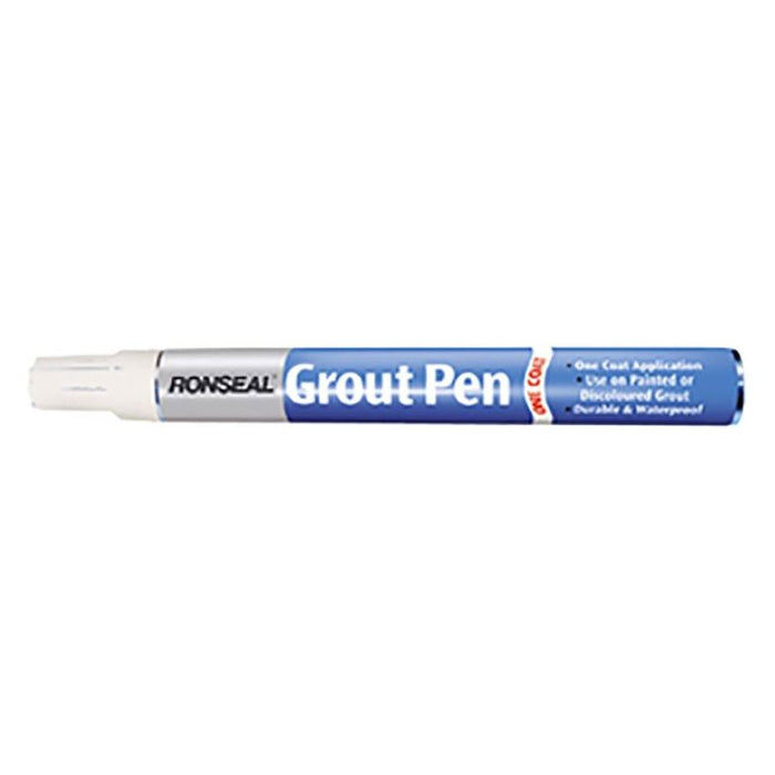 Ronseal One Coat Grout Pen Brilliant White 15ml Ronseal - Town Tools