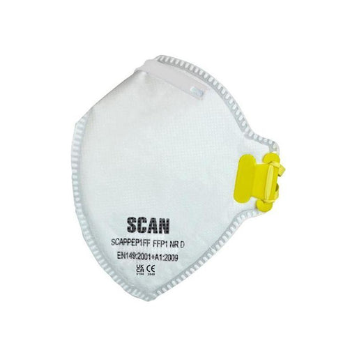 Scan Fold Flat Disposable Mask FFP1 (Pack of 3) Scan - Town Tools