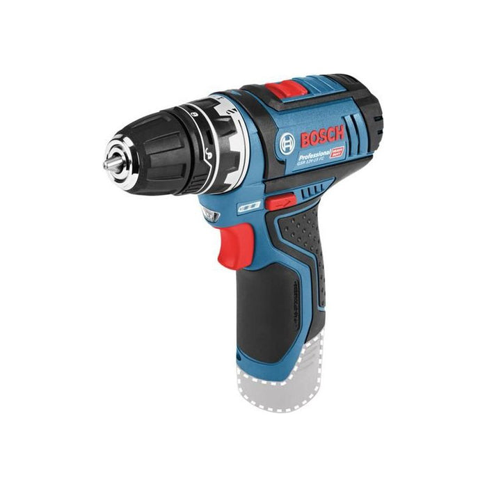 Bosch GSR 12V-15 FC Pro FlexiClick Drill Driver + Attachment 12V Bare Unit Bosch - Town Tools