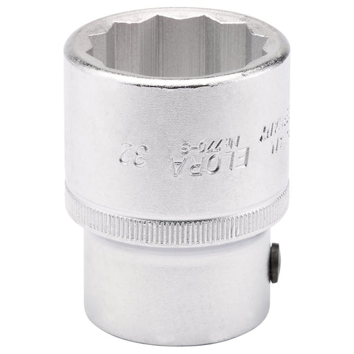 Draper Elora Bi-Hexagon Socket, 3/4" Sq. Dr., 32mm 00773 Draper - Town Tools 