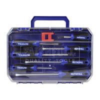 Faithfull Soft Grip Screwdriver Set, 8 Piece