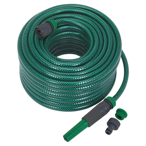 Sealey Water Hose 30m with Fittings GH30R Sealey - Town Tools 