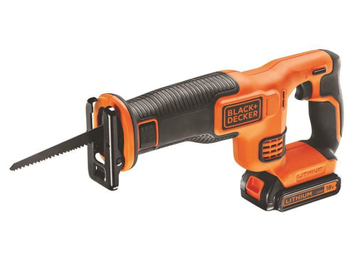 BLACK + DECKER BDCR18C1 Reciprocating Saw 18V 1 x 1.5Ah Li-ion BLACK + DECKER - Town Tools