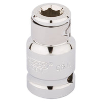 Draper Screwdriver Bit Holding Socket, 1/2" Sq. Dr. x 5/16" Hexagon 16810