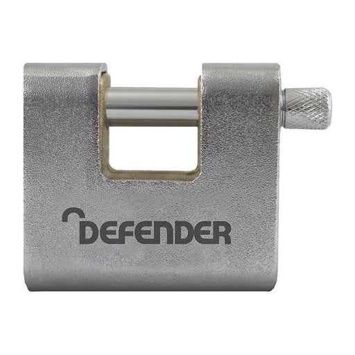 Defender Armoured Warehouse Block Padlock 80mm DEFENDER - Town Tools
