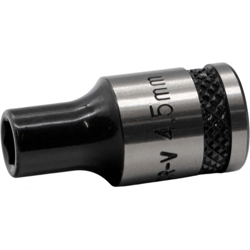 Sealey 1/4"Dr Socket 4.5mm (Black Series)
