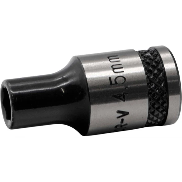 Sealey 1/4"Dr Socket 4.5mm (Black Series)