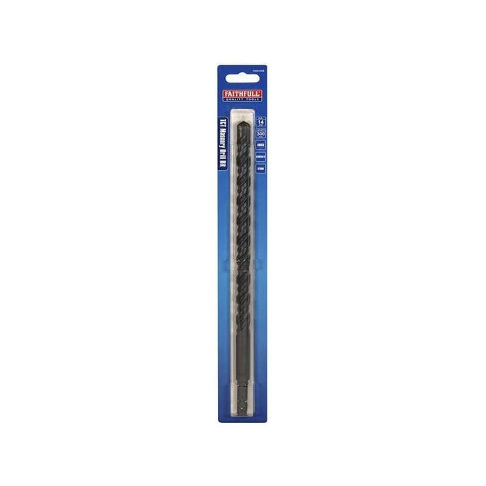 Faithfull Standard Masonry Drill Bit 14 x 300mm Faithfull - Town Tools