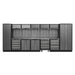 Sealey Superline Pro 4.9m Storage System Stainless Worktop APMSSTACK17SS Sealey - Town Tools 
