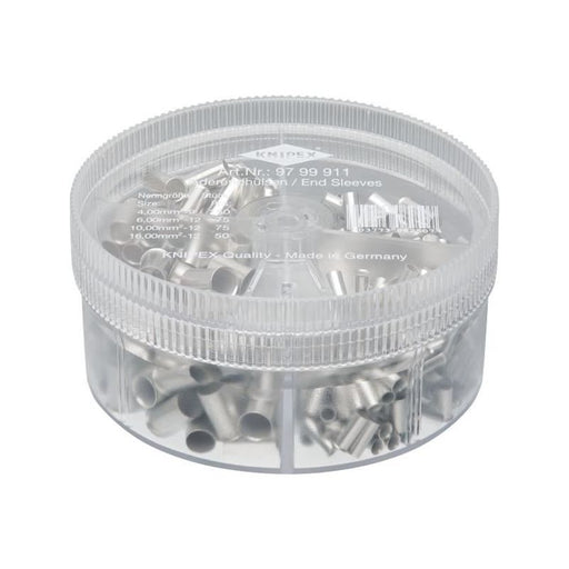 Knipex Non-Insulated Wire Ferrules Assortment Box, 350 Piece Knipex - Town Tools