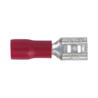 Sealey Push-On Terminal 4.8mm Female Red Pack of 100 RT20