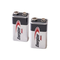 Energizer® Max® 9V Batteries (Pack 2)