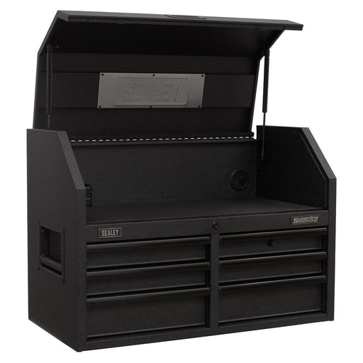 Sealey Topchest 6 Drawer 910mm with Soft Close Drawers & Power Strip AP3607BE Sealey - Town Tools 