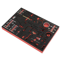 Sealey Diesel & Petrol Master Timing Tool Kit 48pc for PSA Belt/Chain Drive