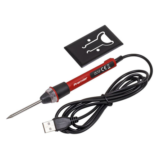 Sealey USB Soldering Iron 8W SDL12 Sealey - Town Tools 