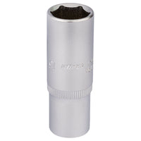 Draper Elora Deep Socket, 1/4" Sq. Dr., 13mm 58733