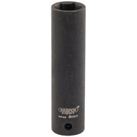 Draper Expert HI-TORQ 6 Point Deep Impact Socket, 1/4" Sq. Dr., 9mm